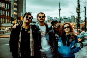 Toronto’s Wine Lips Turn Modern Chaos Into Fuzzed-Out Catharsis on New LP ‘TV Dinner’
